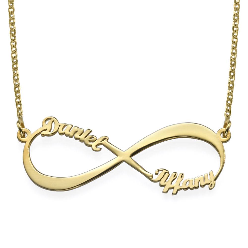 Infinity necklace with name