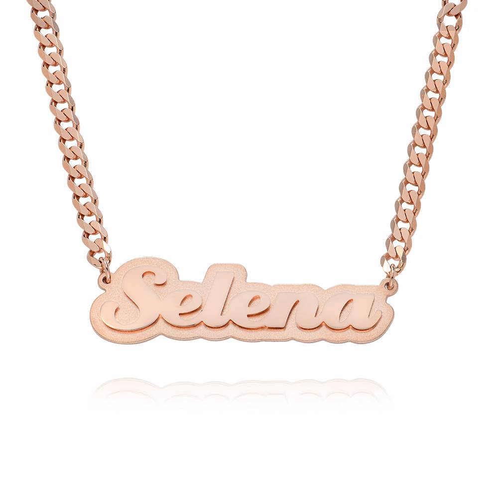 Double Plated Name Necklace