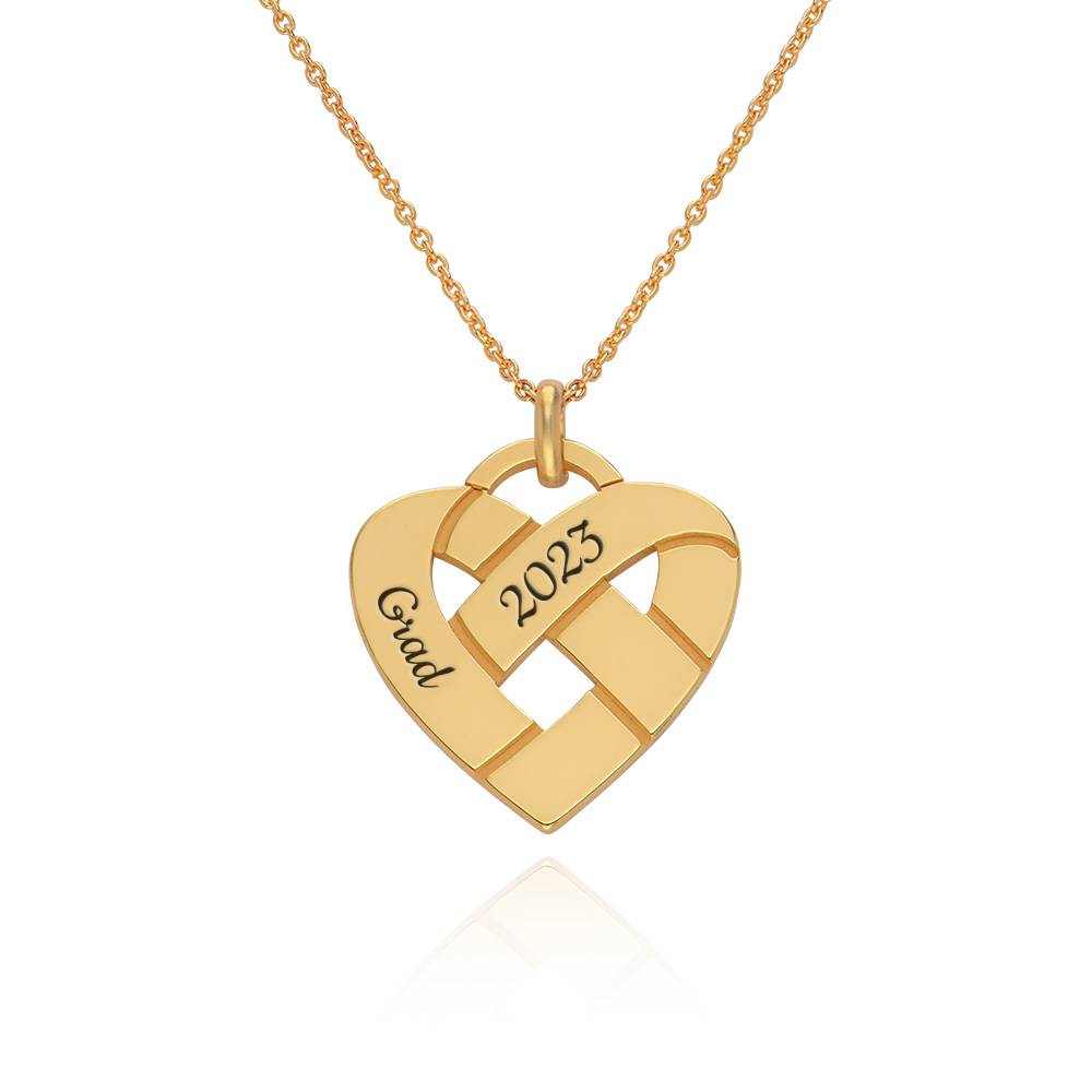 Heart necklace with name