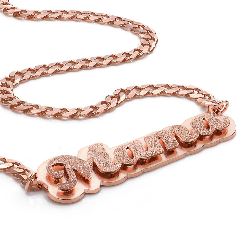 Double Plated Name Necklace