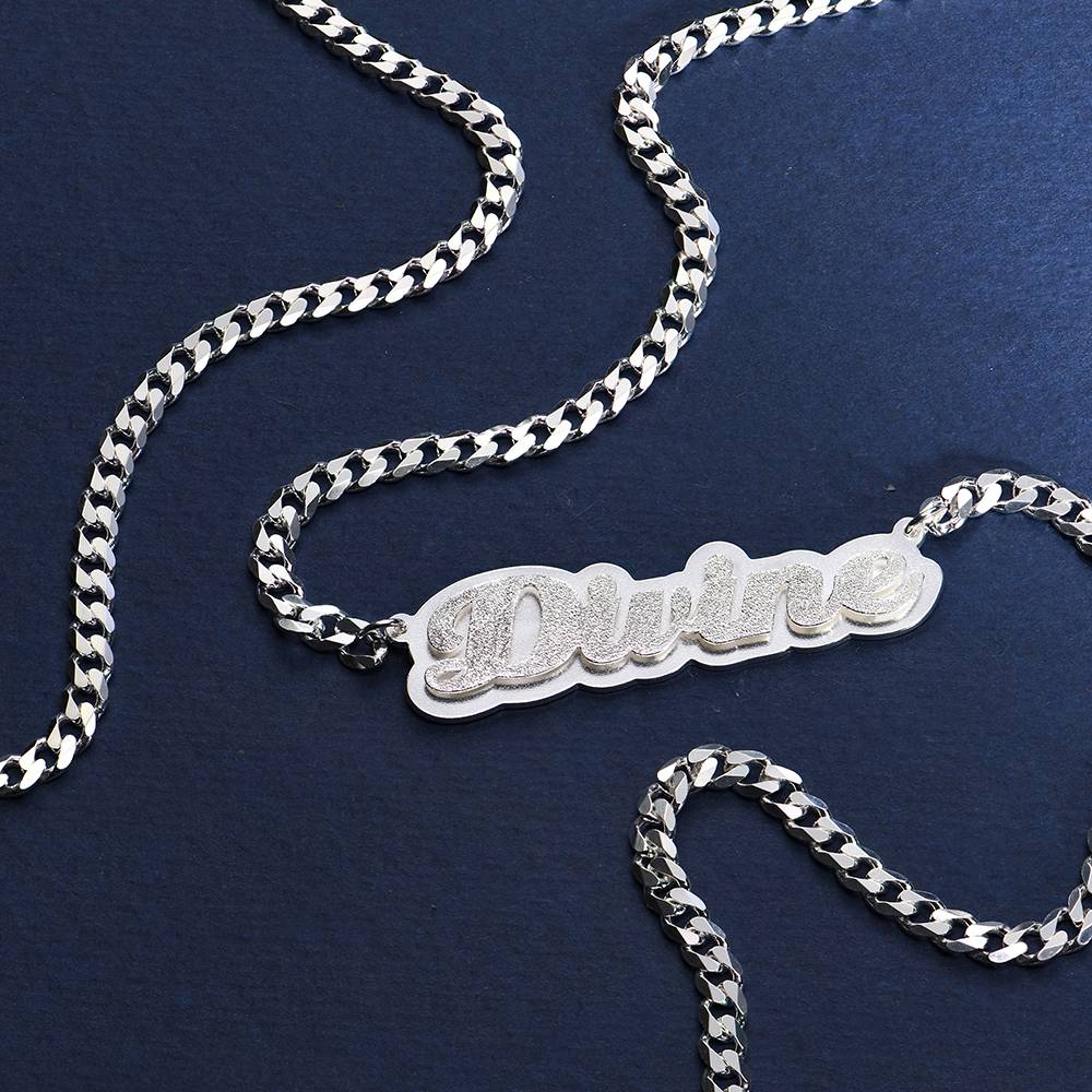 Double Plated Name Necklace