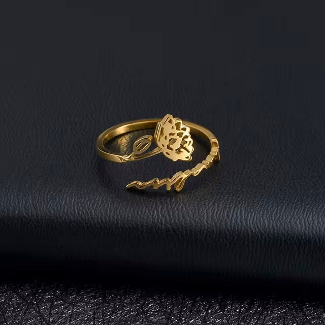 Women Ring with Name