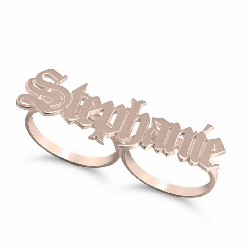 Women Ring with name