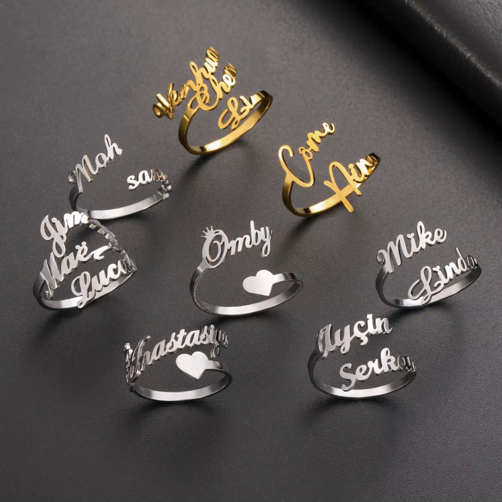 Women Ring with Name