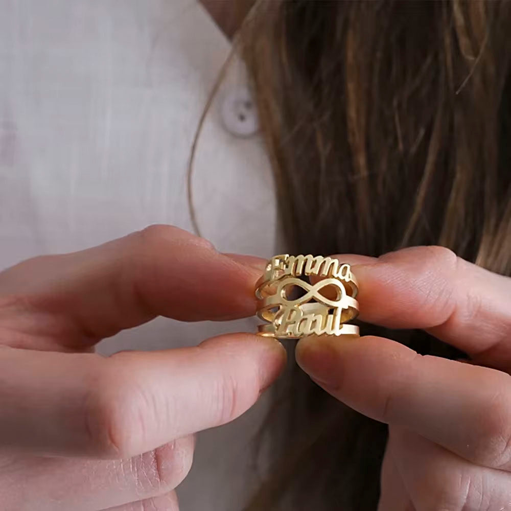 Women Ring with Name