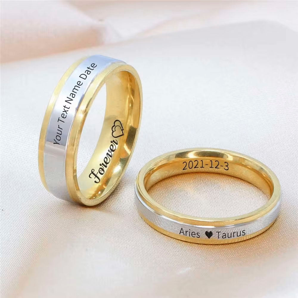 Men Personalized Ring