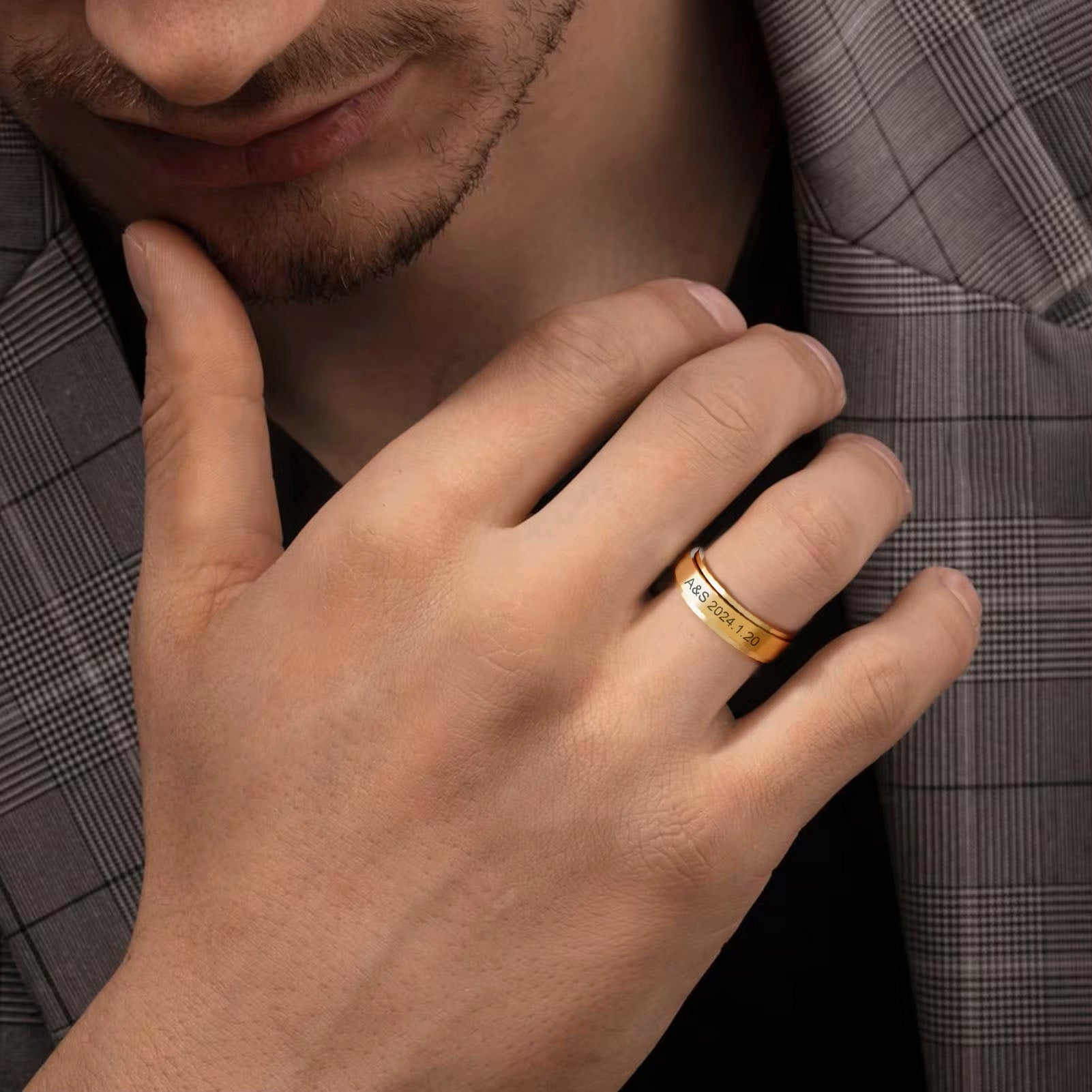 Men Ring Customizable